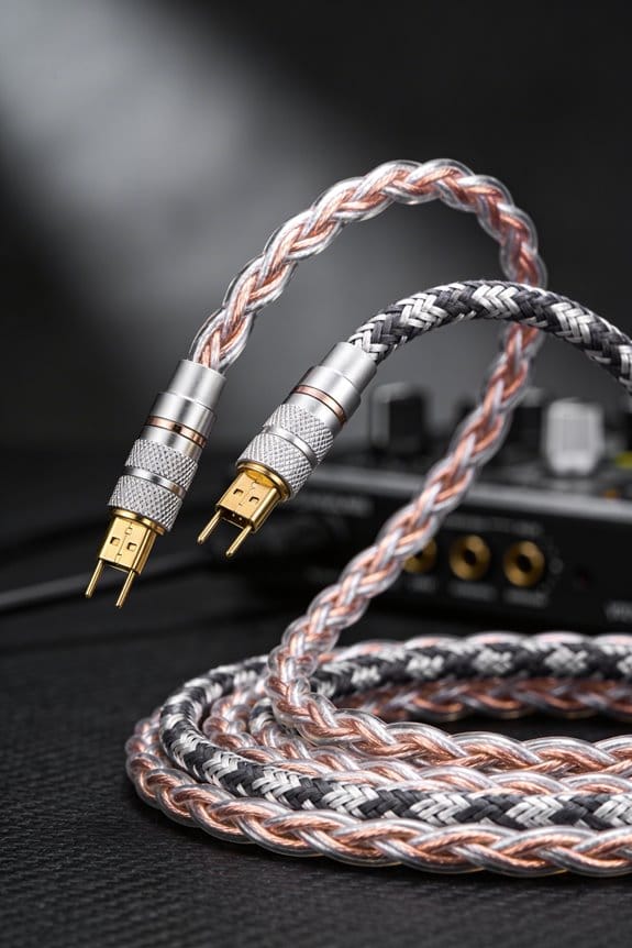 camouflaged speaker wire integration