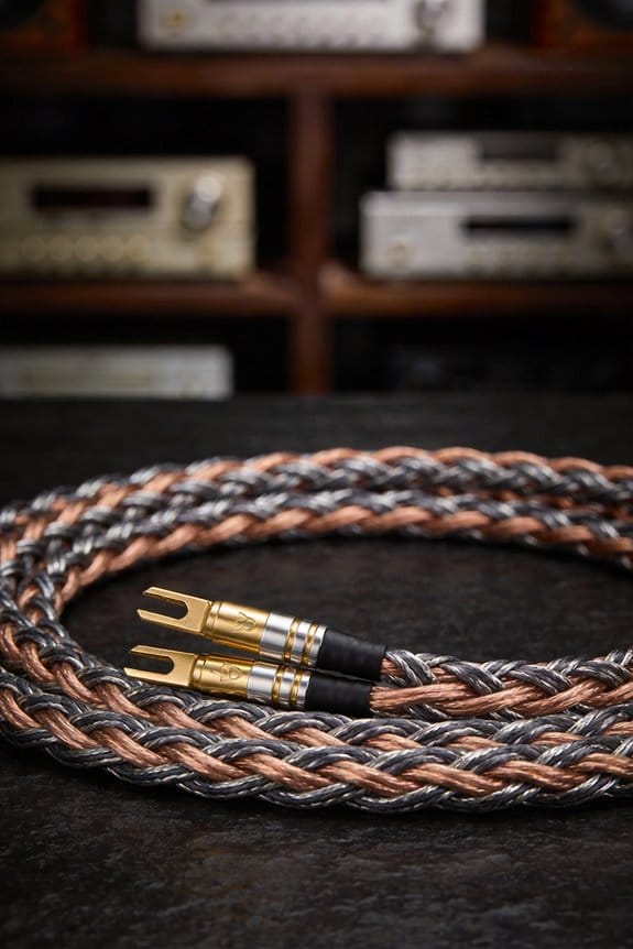 routing speaker cables through tight conduits