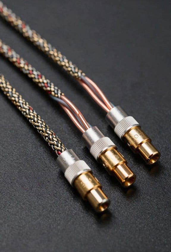 speaker wire polarity indicators