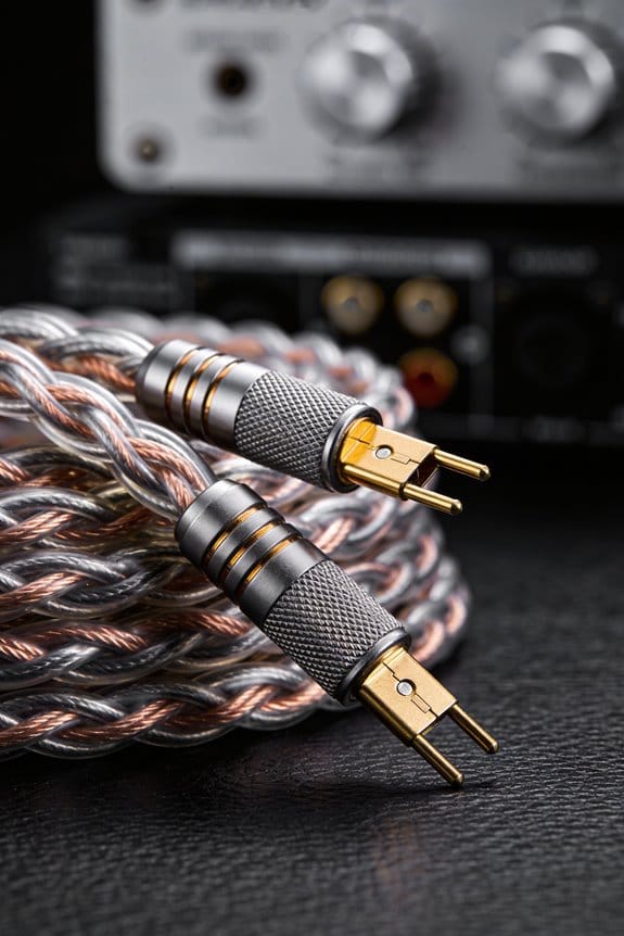 spring loaded speaker pin connectors
