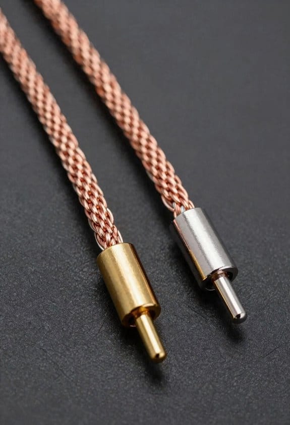 thicker wire preserves bass punch