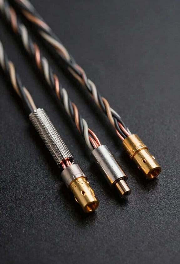 twist gauge shield connectors