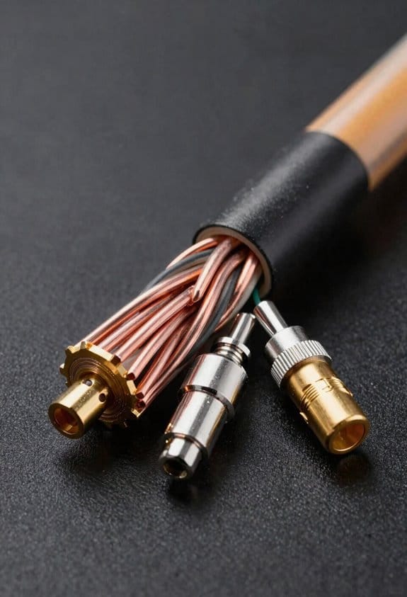use shielded or twisted pair